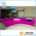 Car Seat Console Side Slit Pocket Catcher silicone rubber Storage Organizer